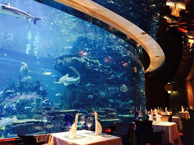 Dubai restaurante Al Mahara