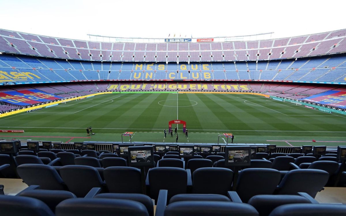 Camp Nou, estádio do Barcelona (Foto: reprodução Facebook)