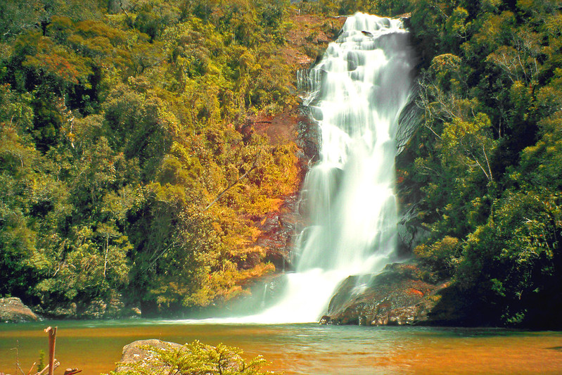 Cachoeira do Santo Isidro no Parque Nacional da Serra da Bocaina