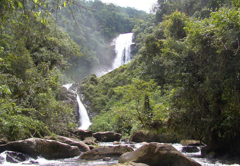 Cachoeira dos Veados no Parque Nacional da Serra da Bocaina